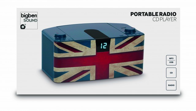 CD-Radio CD57 USB – Union Jack - Packshot