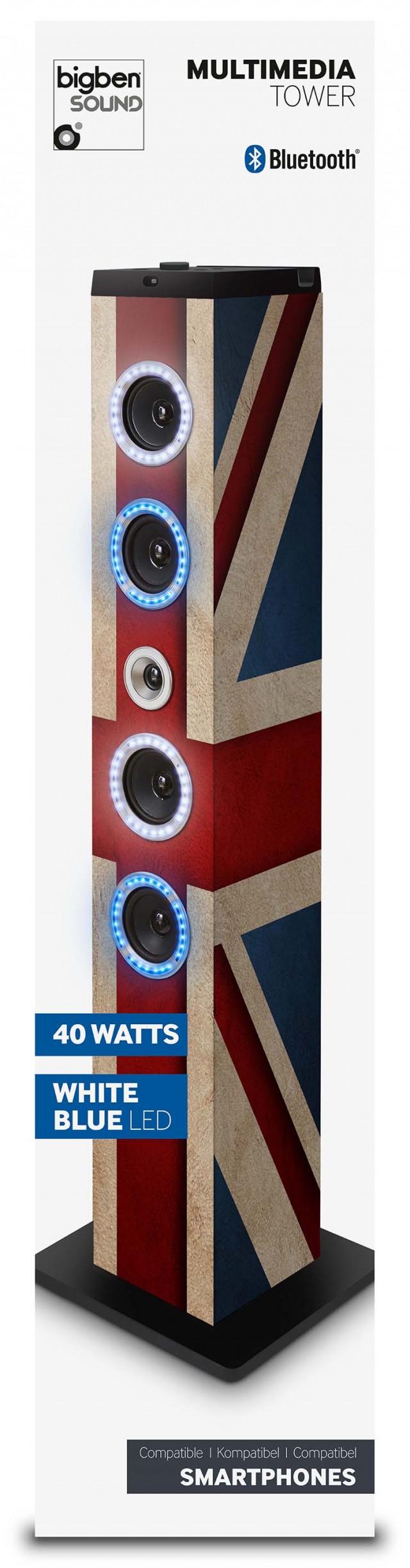 Sound Tower TW7EQ – Union Jack - Packshot