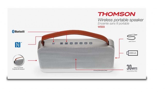 Thomson Bluetooth®-Lautsprecher WS03 - Packshot