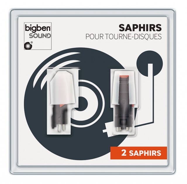 2 Universal-Nadeln für Plattenspieler - Packshot