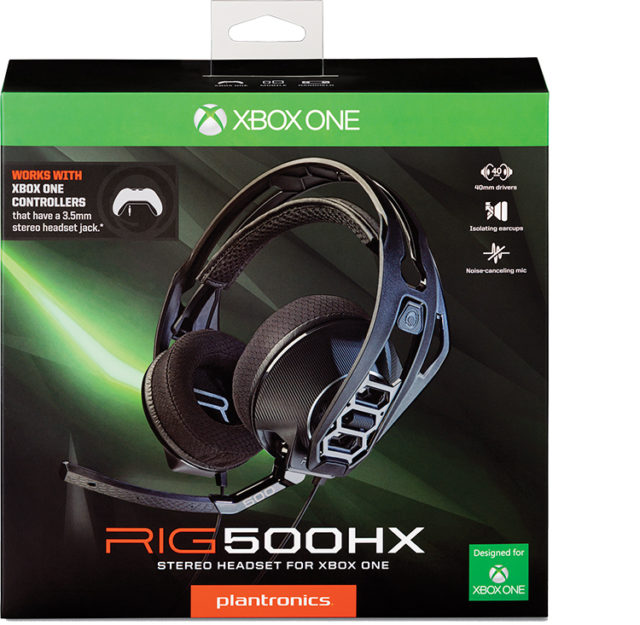 PLANTRONICS – RIG 500HX - Packshot