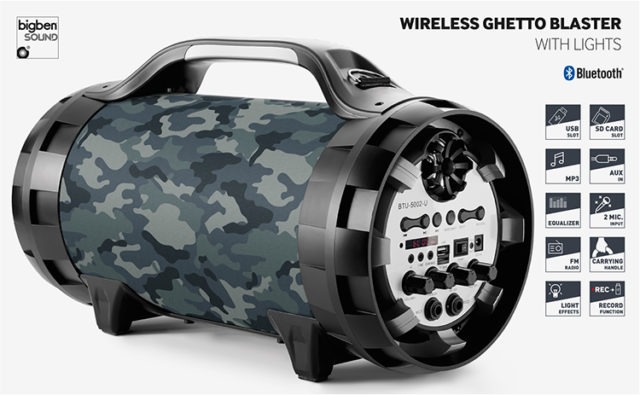 Bluetooth®-Lautsprecher BT50 Army - Packshot